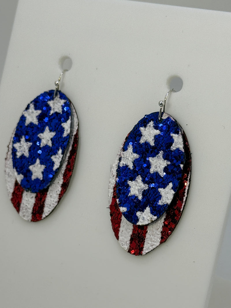 Patriotic Earrings