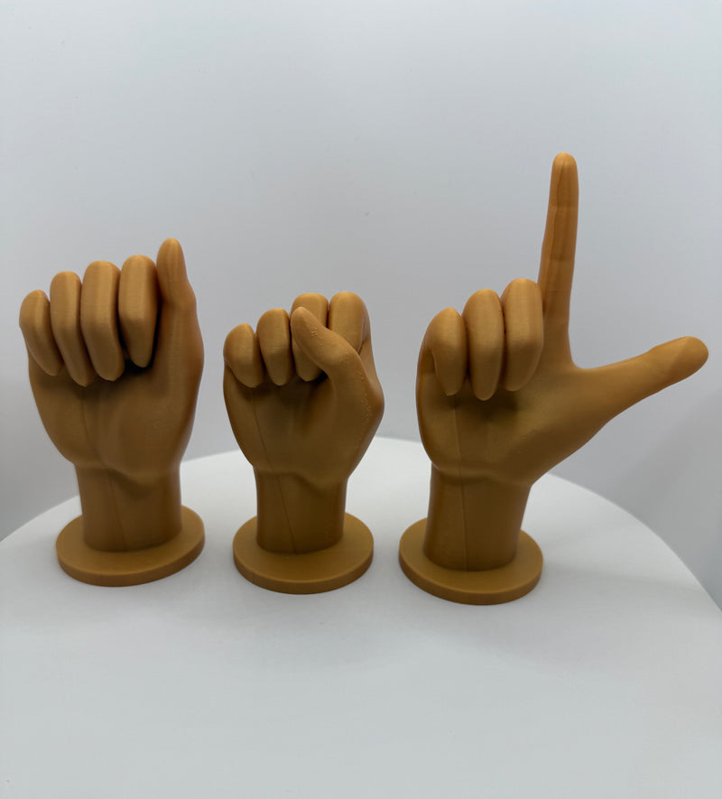 3D ASL Alphabet