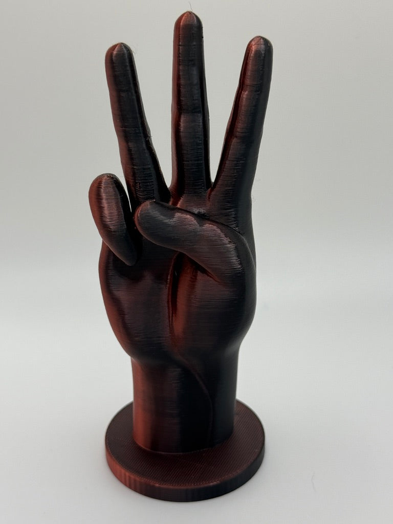 ASL Hand Shape – Letter W