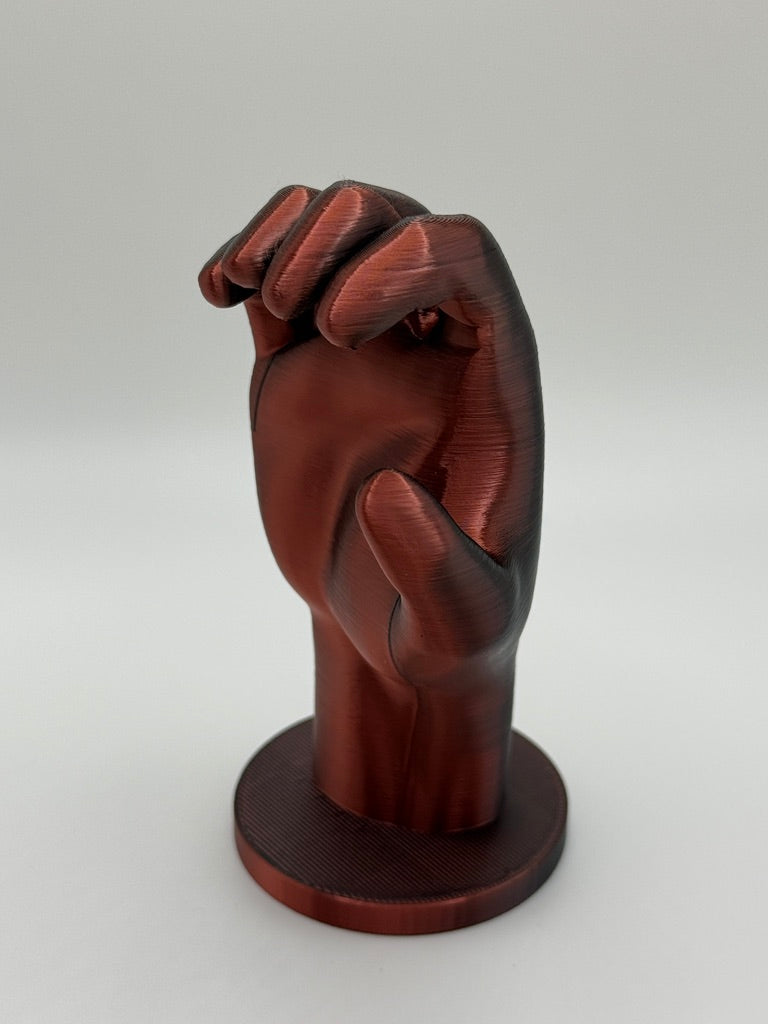 ASL Hand Shape – Letter C