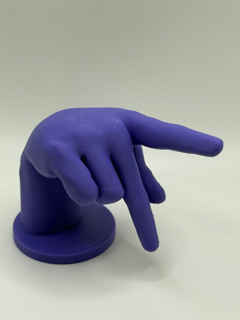 ASL Hand Shape – Letter P