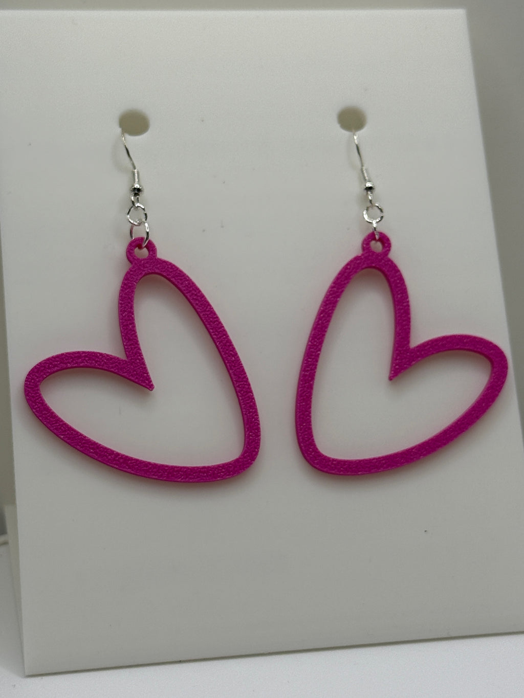 Heart Outline Earrings - CLICK TO SEE COLOR OPTIONS