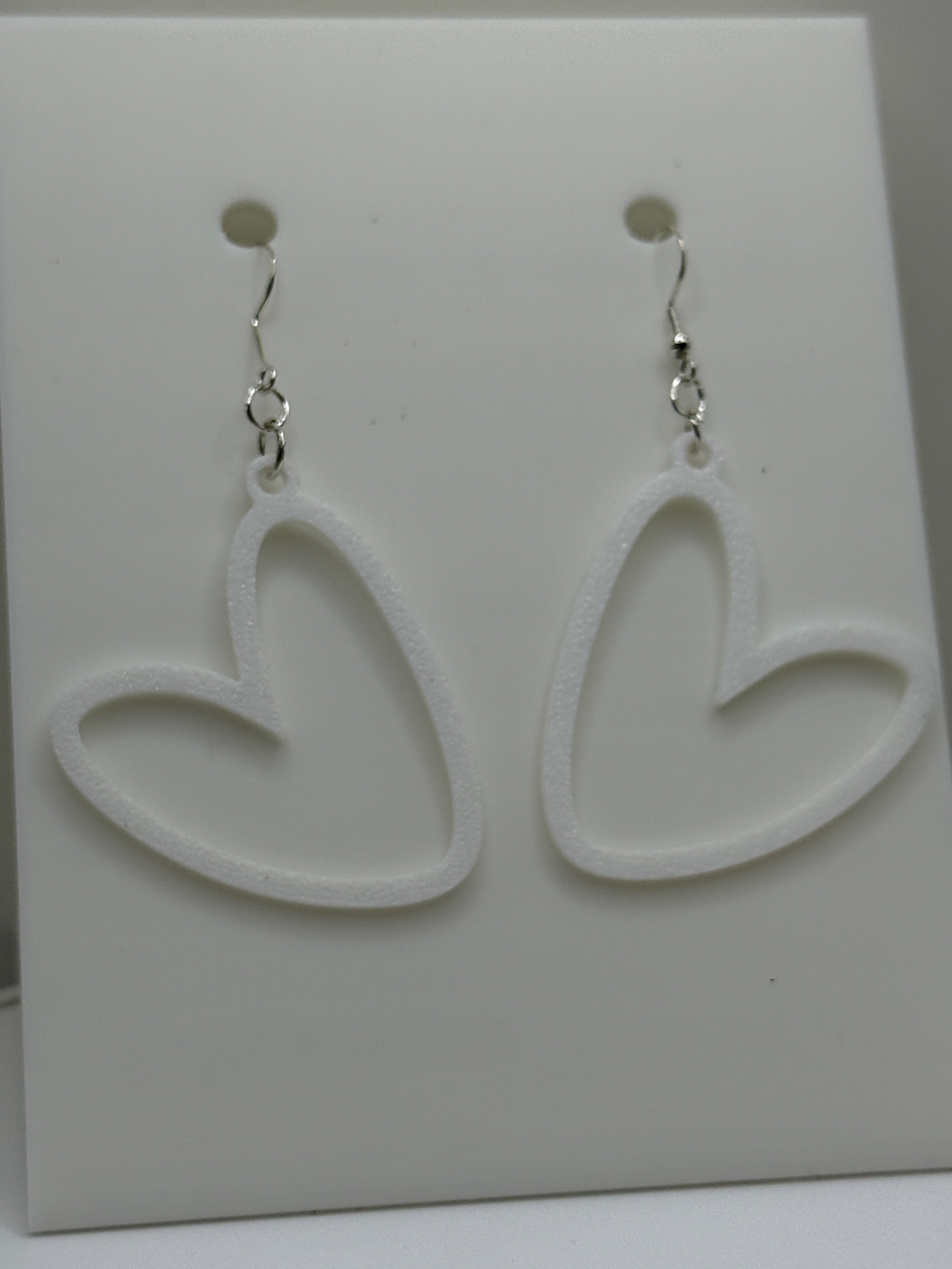 Heart Outline Earrings - CLICK TO SEE COLOR OPTIONS
