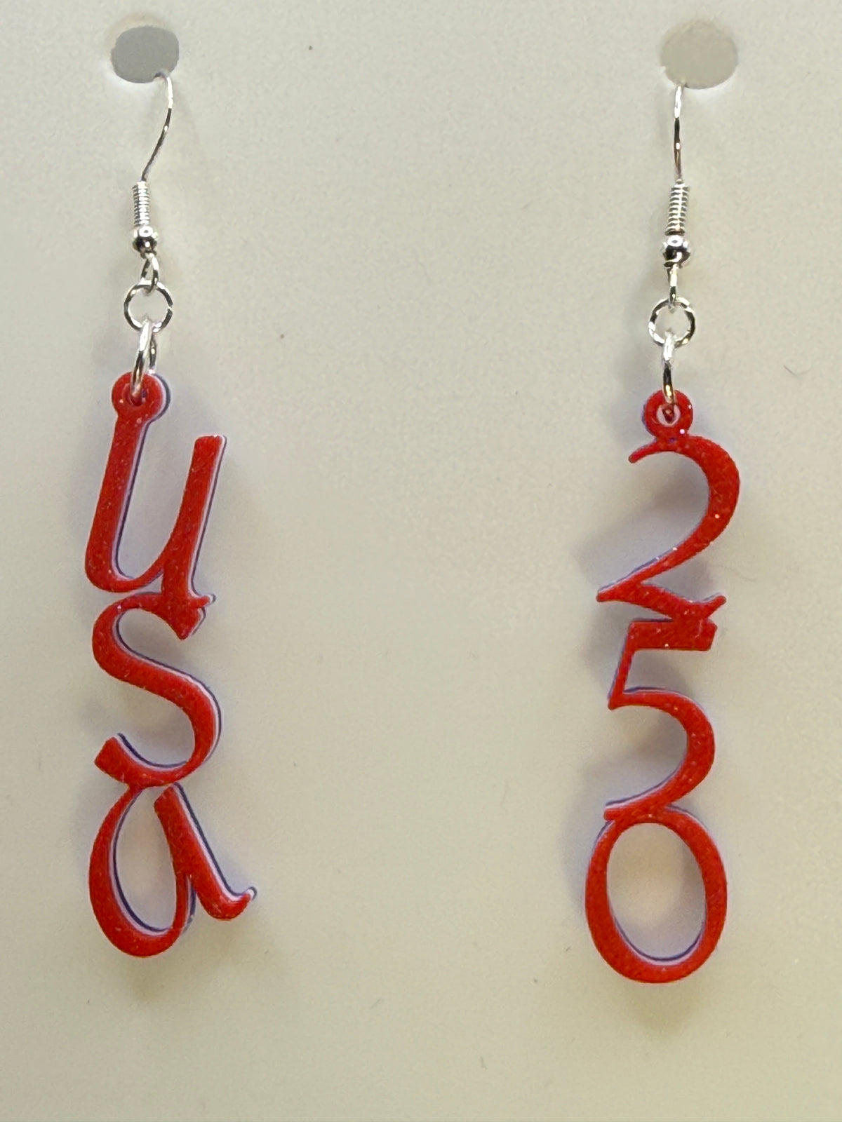 Red, White, Blue USA / 250 Earrings CLICK TO SEE STYLE OPTIONS