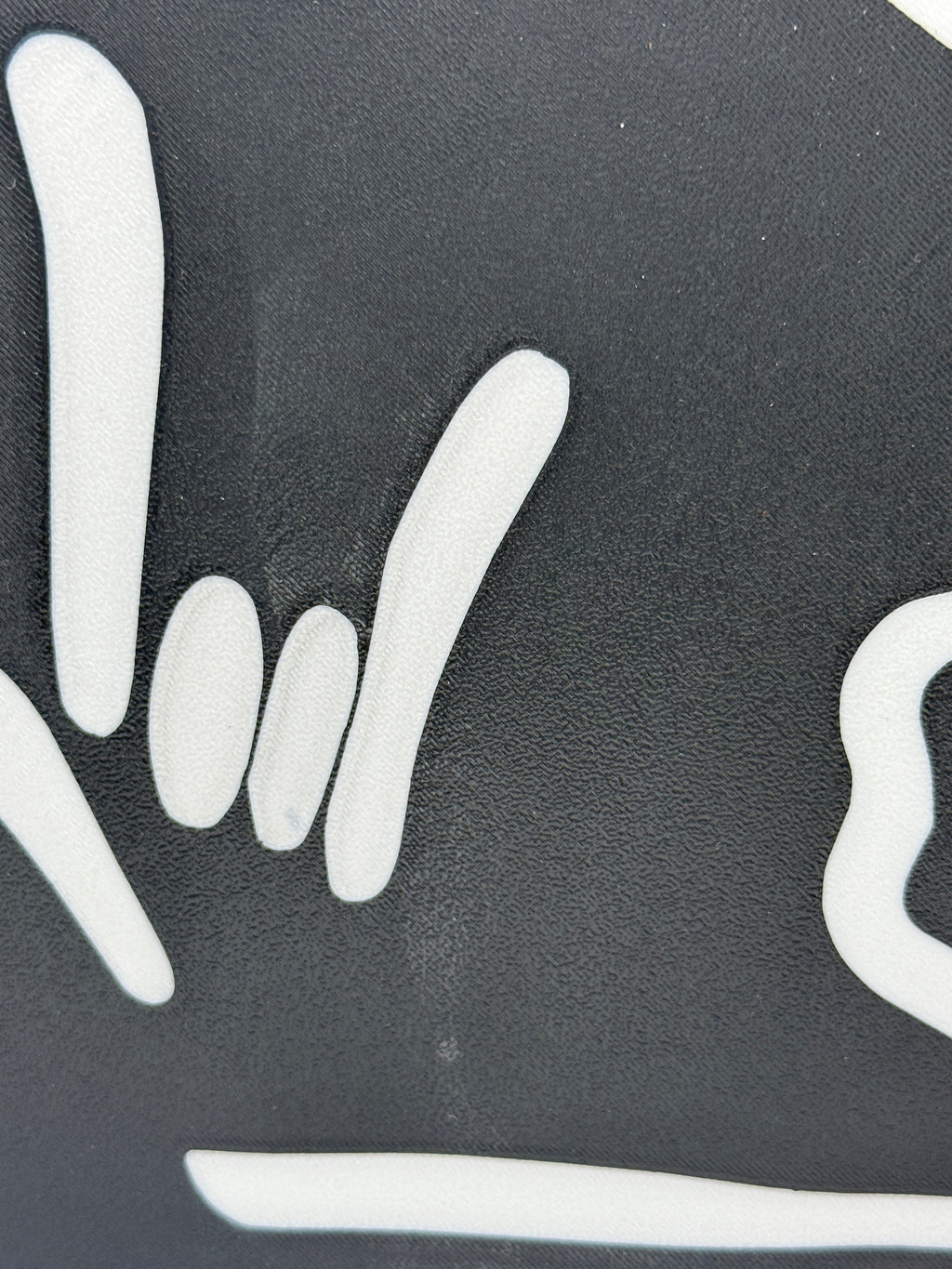 Table Top Light Box with the Outline of Minnesota and I LOVE YOU Hand Shape – Minimal Blemish