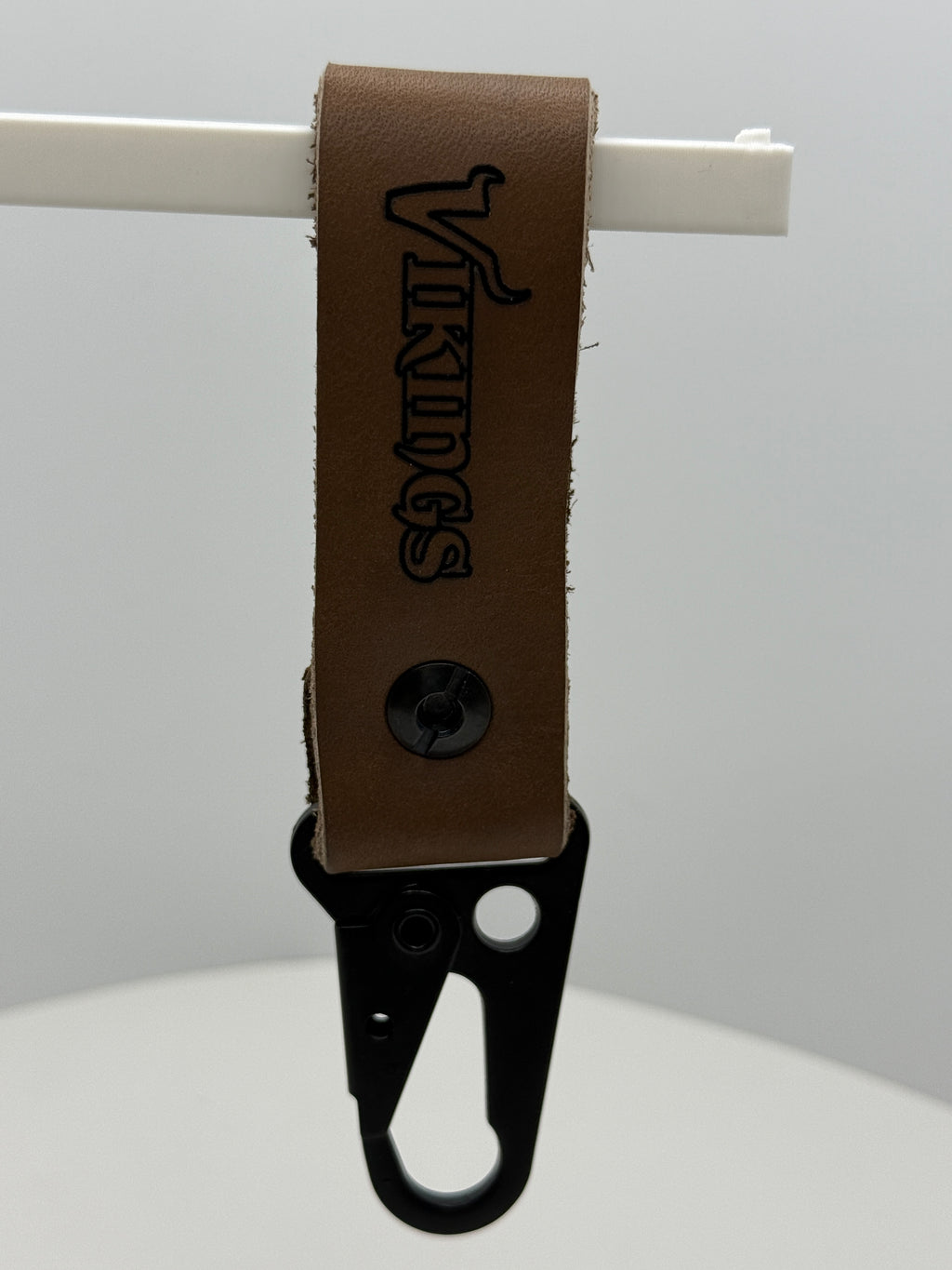 Football Leather Keychain