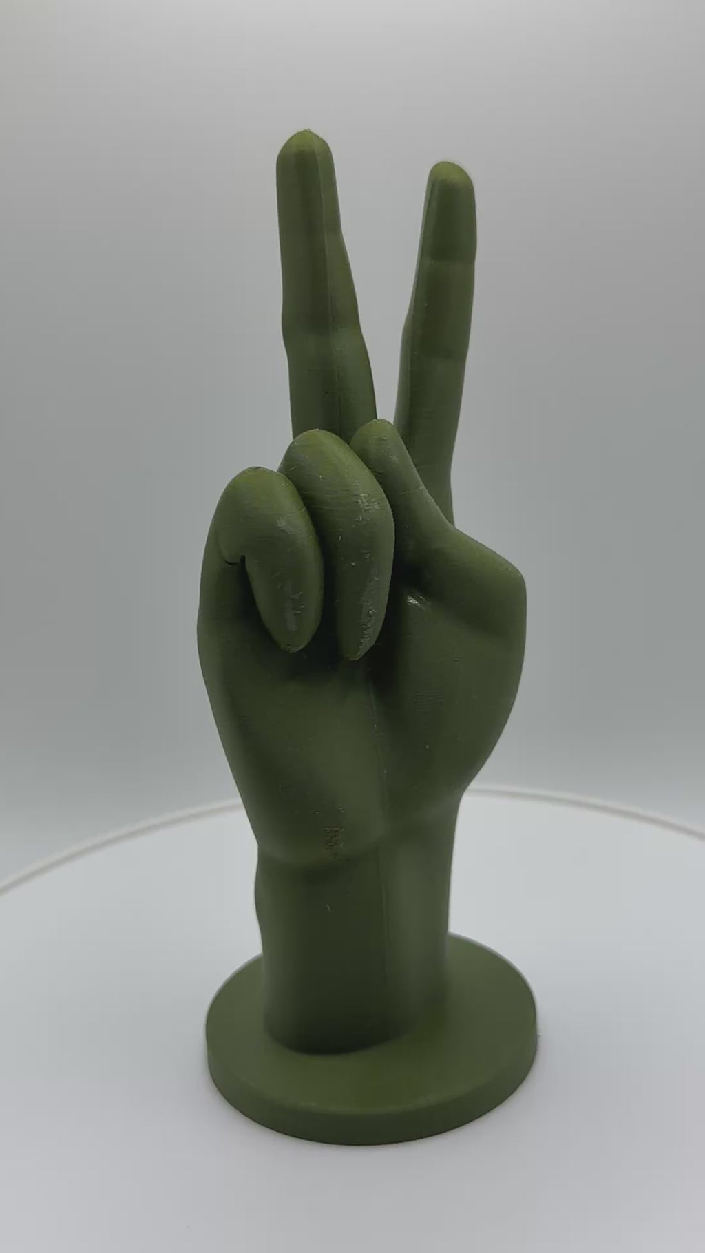 ASL Hand Shape – Letter V
