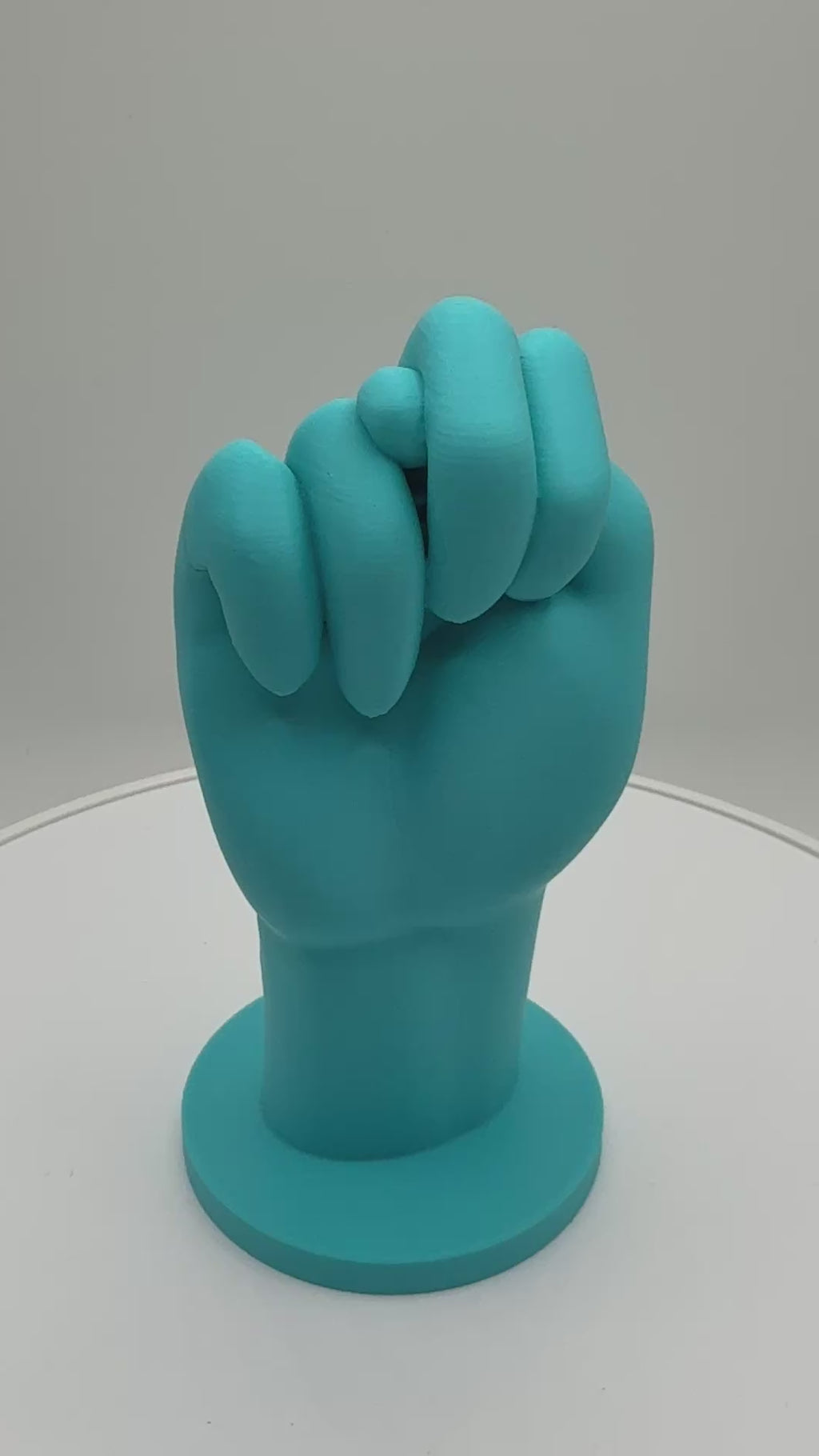 ASL Hand Shape – Letter N