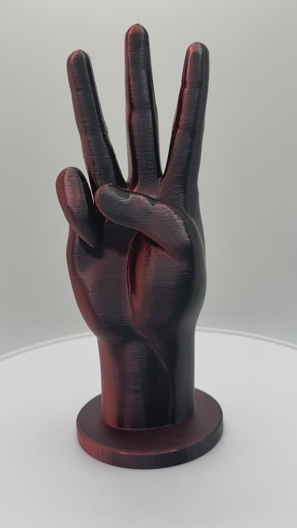 ASL Hand Shape – Letter W